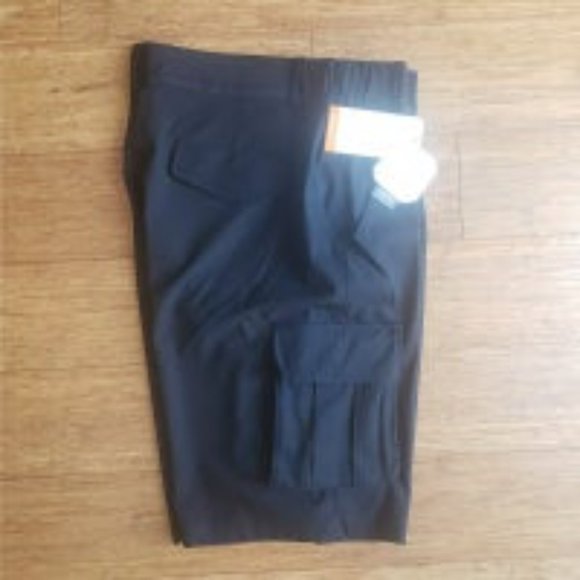 Little Donkey Andy Men's Ultra Stretch Hiking Cargo Short Velcro Pockets Closure - Picture 4 of 5